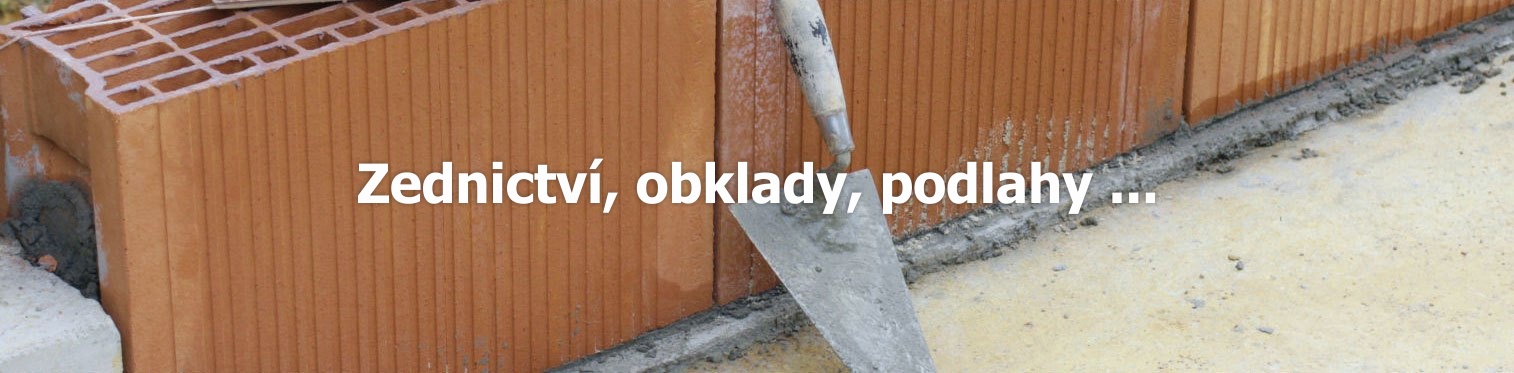 Stavební práce - Tomáš Počarovský
